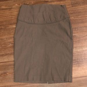 Army green Skirt